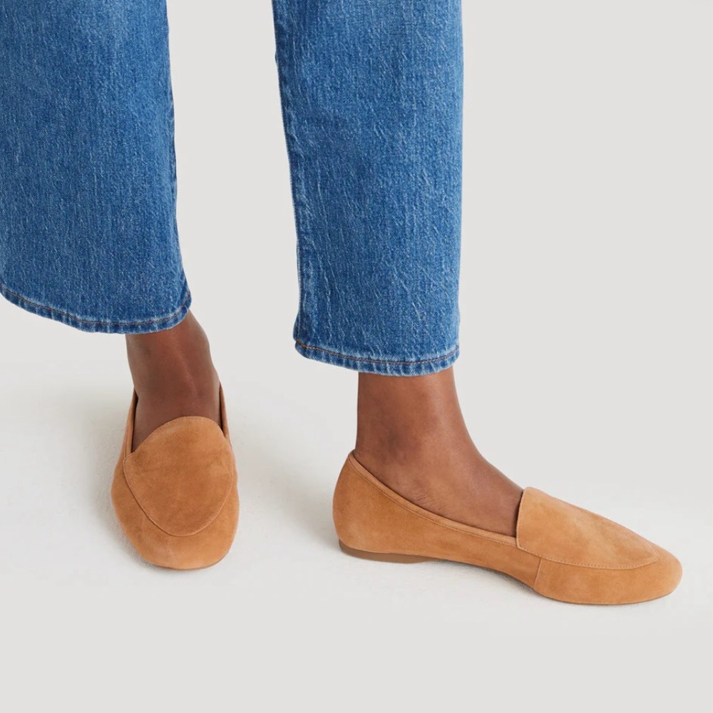 Birdies Vesper Loafer In Toffee Tan Suede